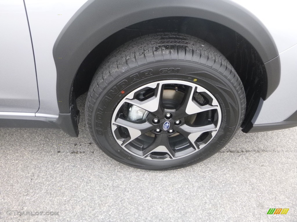 2019 Crosstrek 2.0i Premium - Ice Silver Metallic / Black photo #2
