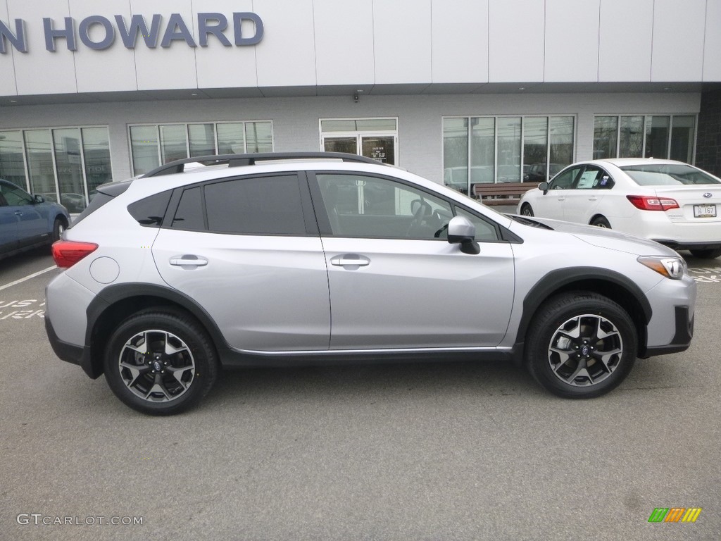 2019 Crosstrek 2.0i Premium - Ice Silver Metallic / Black photo #3