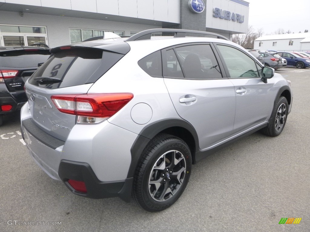 2019 Crosstrek 2.0i Premium - Ice Silver Metallic / Black photo #4