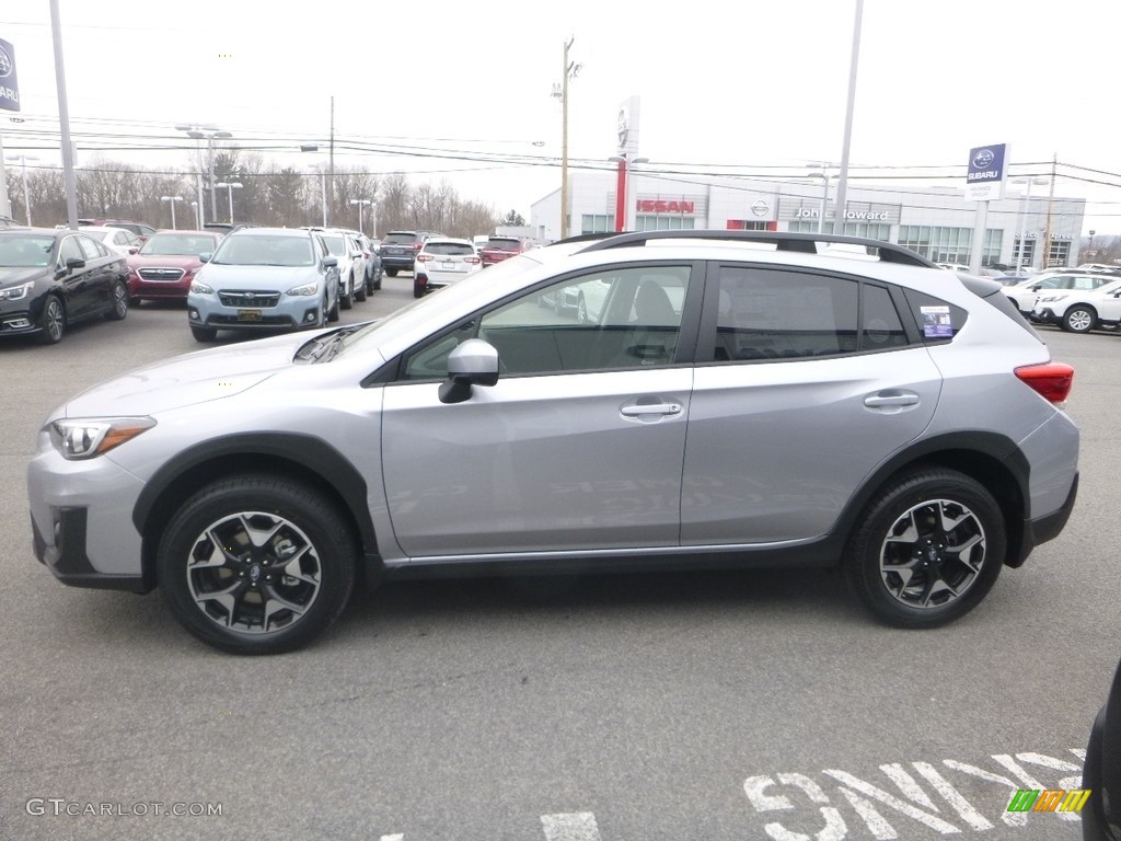 2019 Crosstrek 2.0i Premium - Ice Silver Metallic / Black photo #7