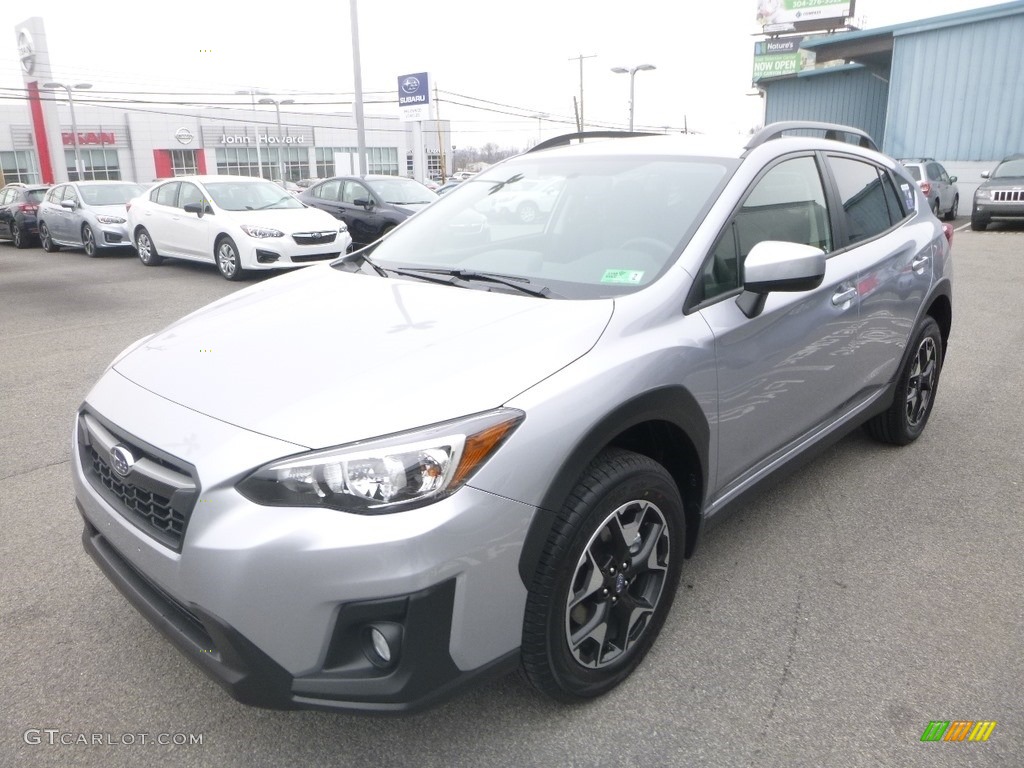 2019 Crosstrek 2.0i Premium - Ice Silver Metallic / Black photo #8