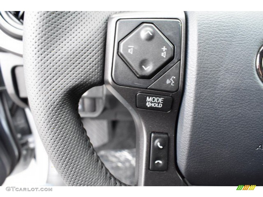 2019 Toyota Tacoma TRD Sport Access Cab 4x4 TRD Graphite Steering Wheel Photo #132060963