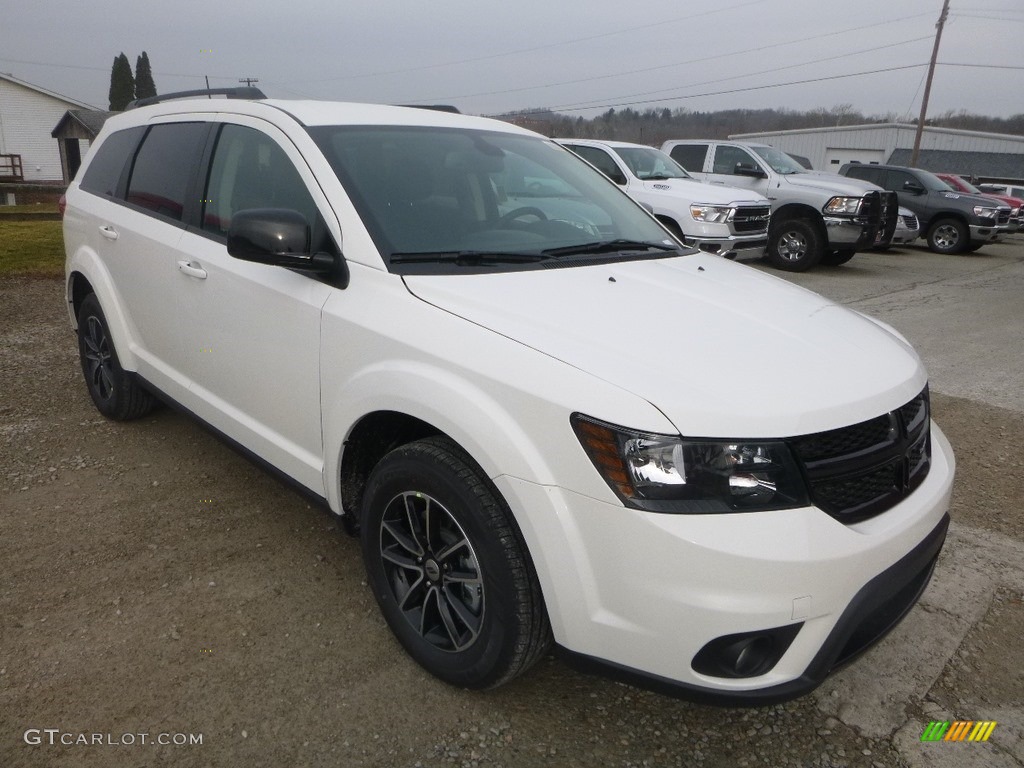 Vice White 2019 Dodge Journey SE AWD Exterior Photo #132061890