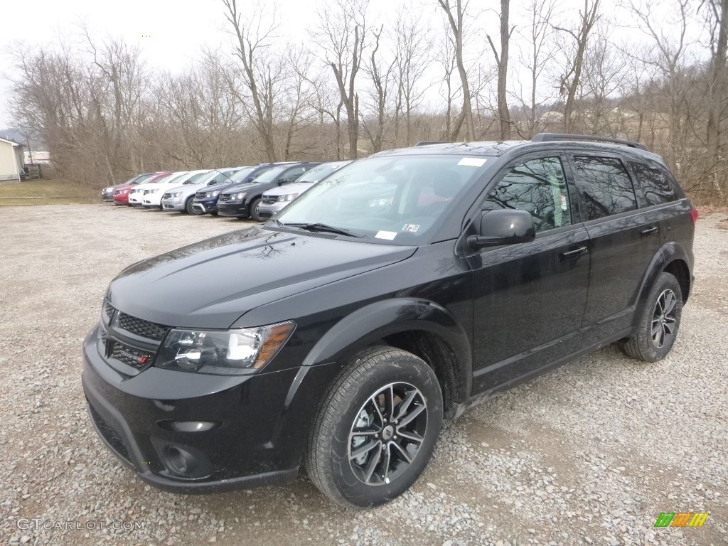 Pitch Black 2019 Dodge Journey SE AWD Exterior Photo #132062118