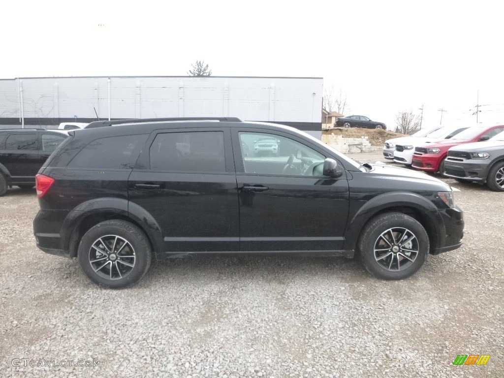 Pitch Black 2019 Dodge Journey SE AWD Exterior Photo #132062214