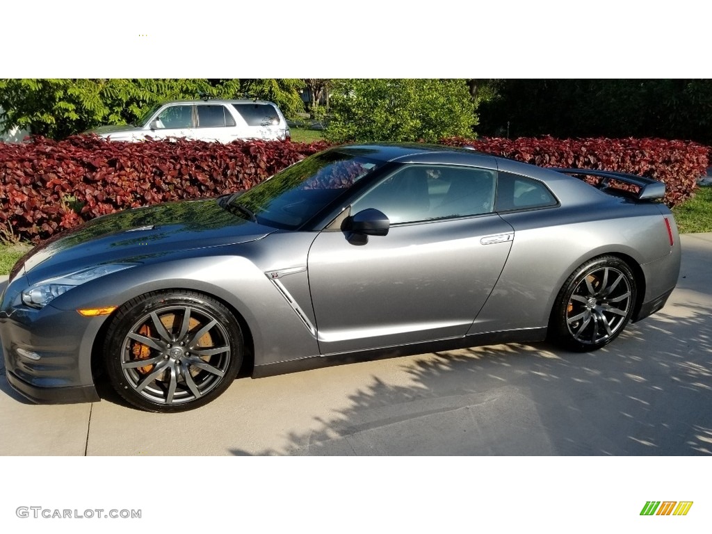 2015 GT-R Premium - Gun Metallic / Black photo #1