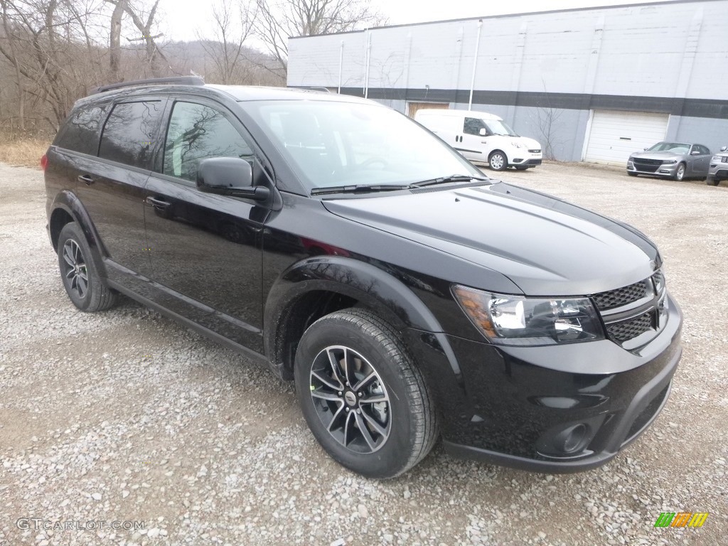 Pitch Black 2019 Dodge Journey SE AWD Exterior Photo #132062598
