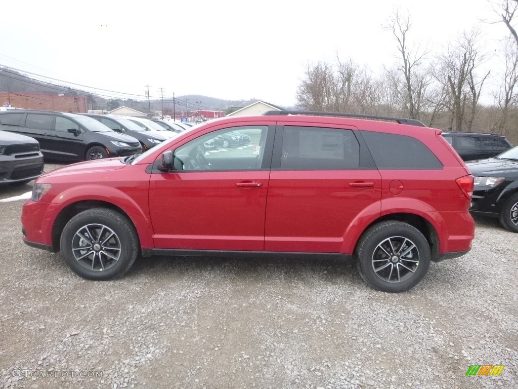 Redline 2 Coat Pearl 2019 Dodge Journey SE AWD Exterior Photo #132062862