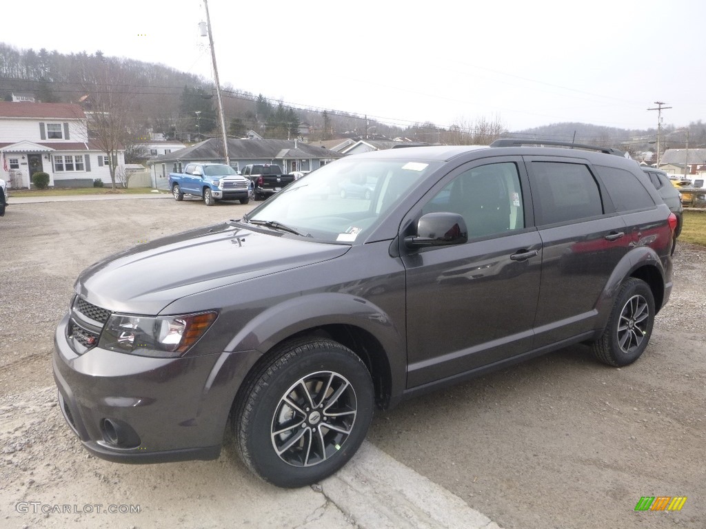 White Noise Tri-Coat 2019 Dodge Journey SE AWD Exterior Photo #132063210