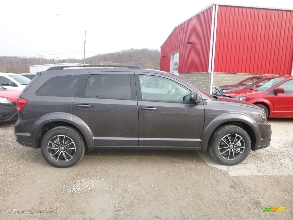 White Noise Tri-Coat 2019 Dodge Journey SE AWD Exterior Photo #132063303