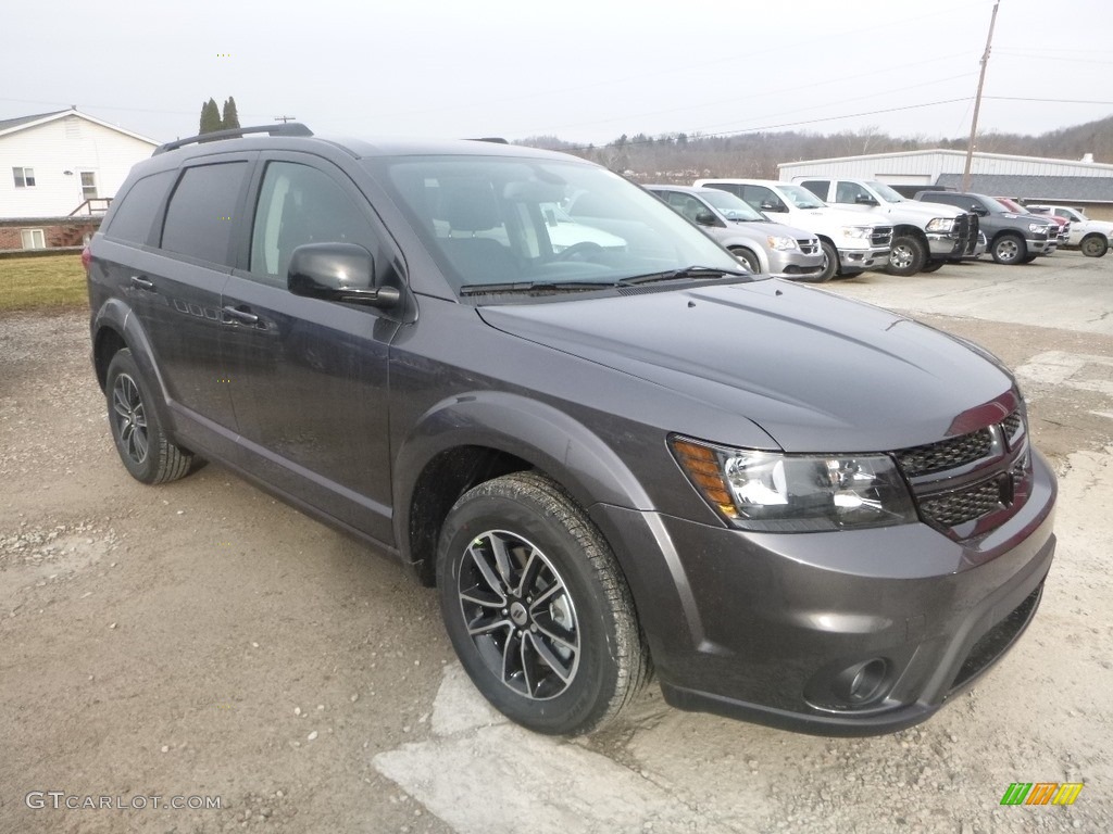 White Noise Tri-Coat 2019 Dodge Journey SE AWD Exterior Photo #132063321