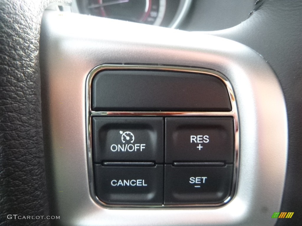 2019 Dodge Journey SE AWD Black Steering Wheel Photo #132063540