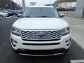 2016 White Platinum Metallic Tri-Coat Ford Explorer Platinum 4WD  photo #8