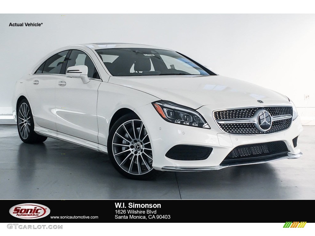 designo Diamond White Metallic Mercedes-Benz CLS