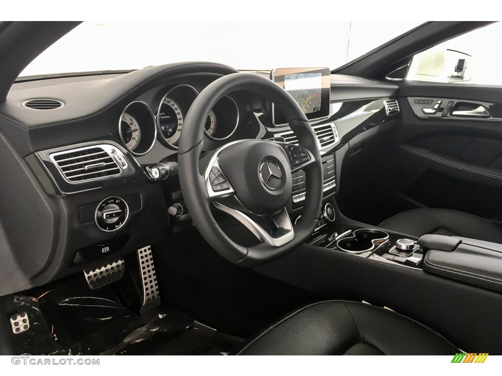 2018 CLS 550 Coupe - designo Diamond White Metallic / Black photo #4