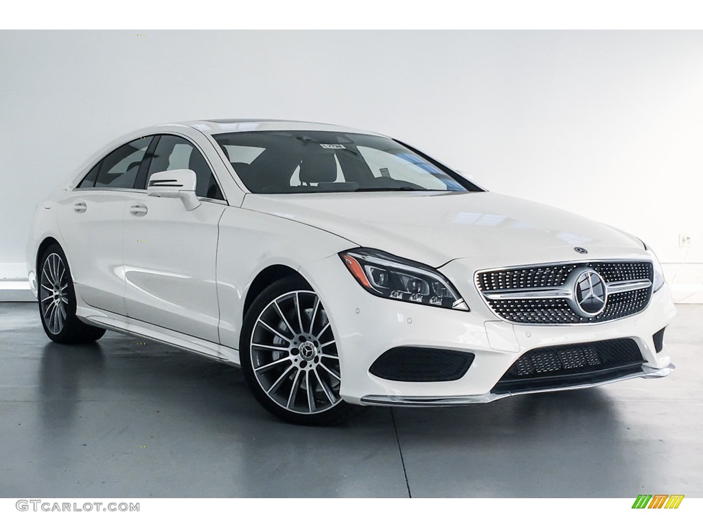 2018 CLS 550 Coupe - designo Diamond White Metallic / Black photo #12