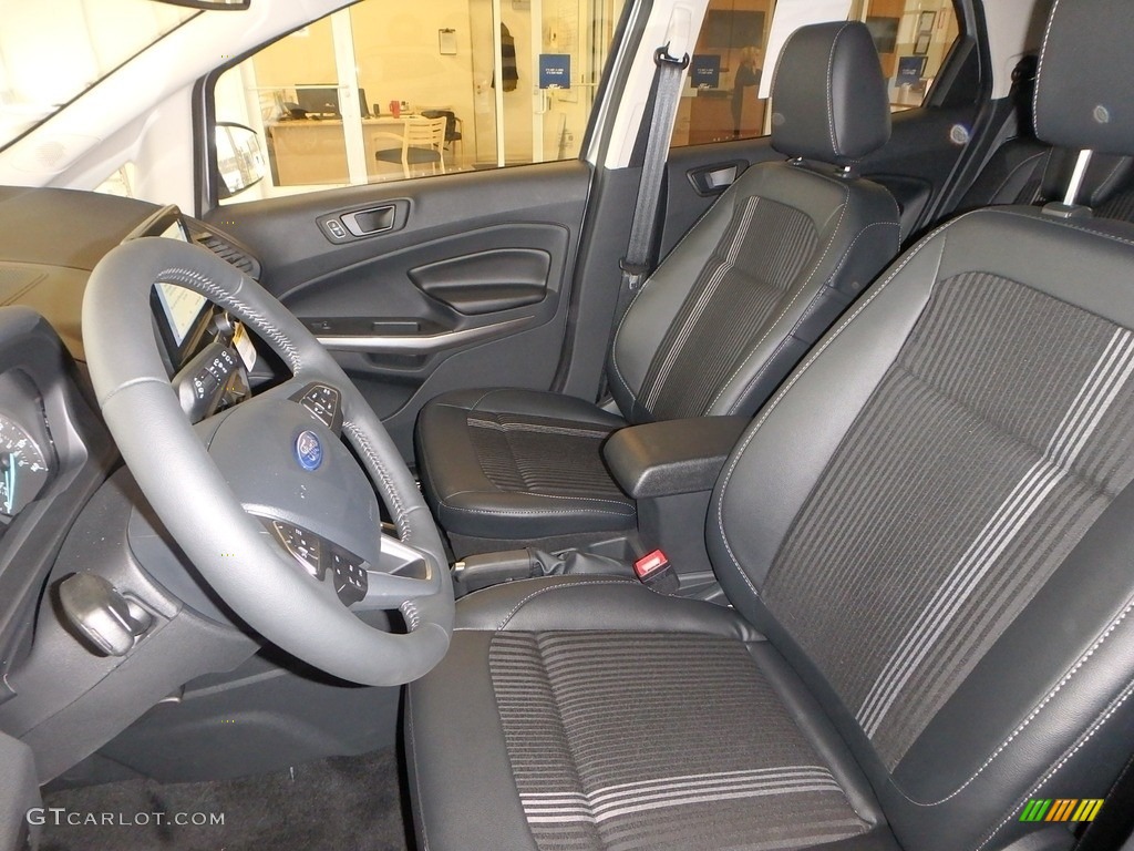 Ebony Black Interior 2019 Ford EcoSport SES 4WD Photo #132068337