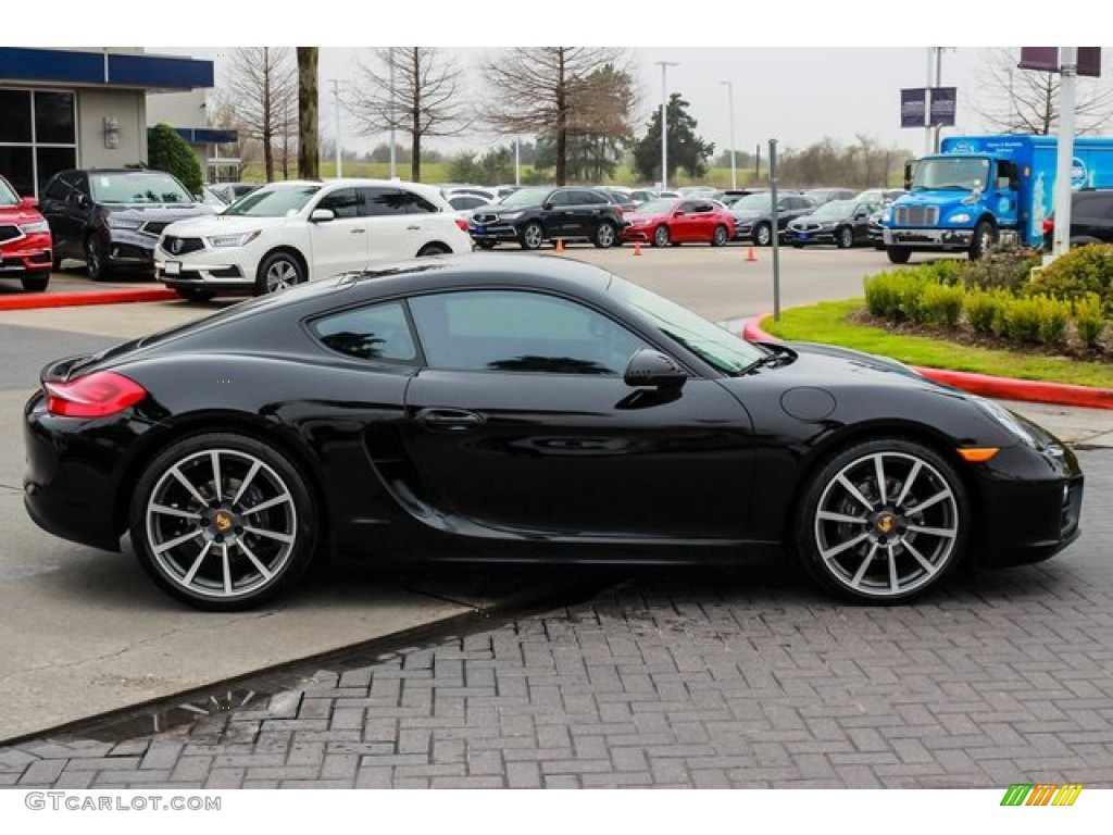 Black 2016 Porsche Cayman Black Edition Exterior Photo #132071074