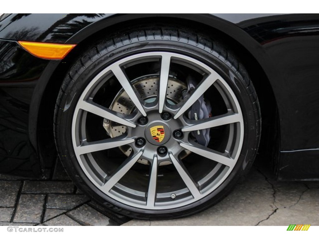2016 Porsche Cayman Black Edition Wheel Photo #132071113