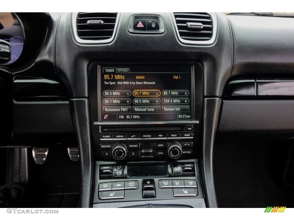 2016 Porsche Cayman Black Edition Controls Photo #132071206