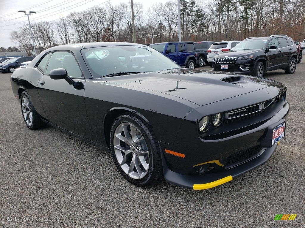 2019 Challenger GT - Pitch Black / Ruby Red/Black photo #1