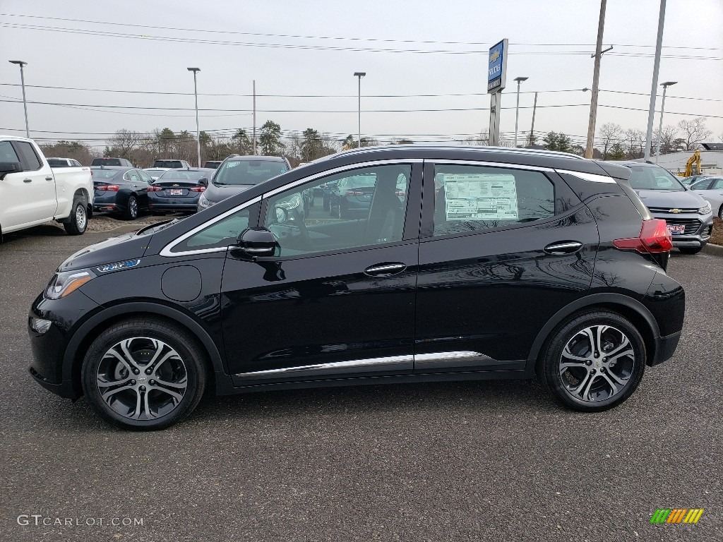 Mosaic Black Metallic 2019 Chevrolet Bolt EV Premier Exterior Photo #132071885