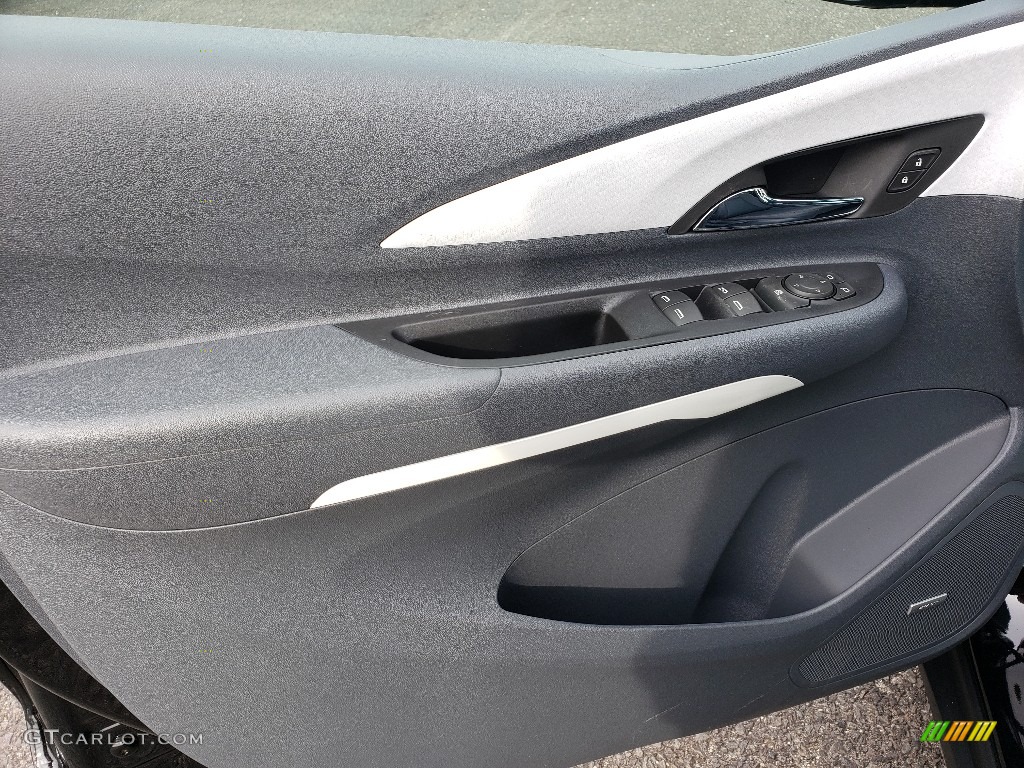 2019 Chevrolet Bolt EV Premier Dark Galvanized Gray Door Panel Photo #132071983