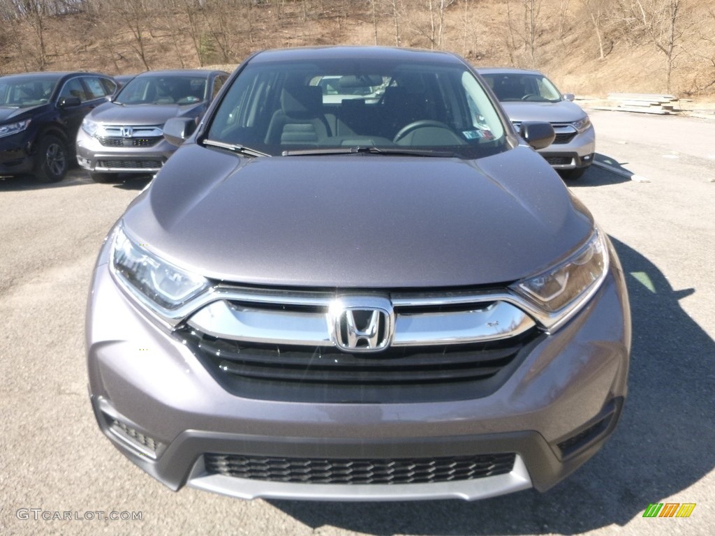 2019 CR-V LX AWD - Modern Steel Metallic / Black photo #7