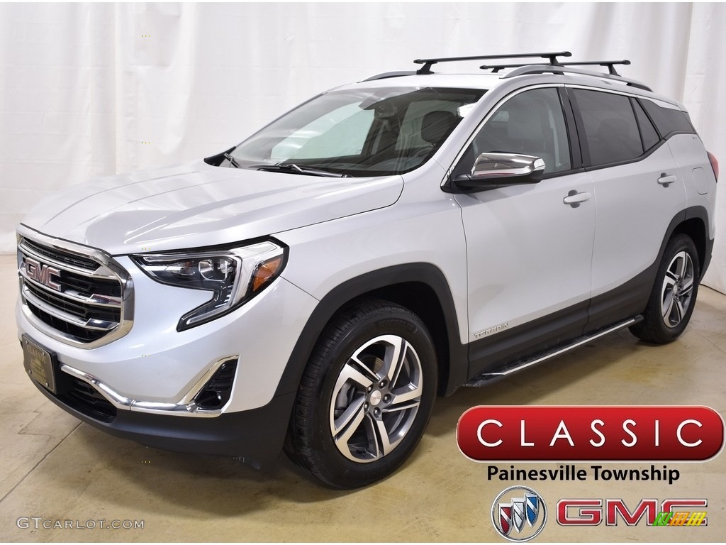 2018 Terrain SLT AWD - Quicksilver Metallic / Medium Ash Gray/­Jet Black photo #1