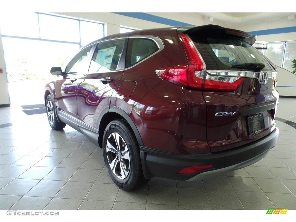 2019 CR-V LX AWD - Basque Red Pearl II / Gray photo #2