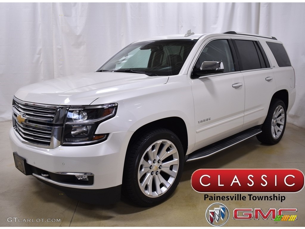 White Diamond Tricoat Chevrolet Tahoe