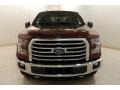 2015 Bronze Fire Metallic Ford F150 XLT SuperCab 4x4  photo #2