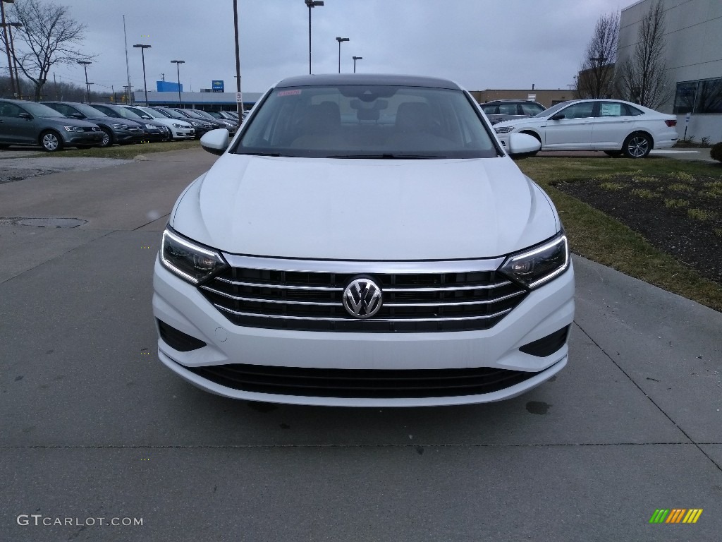 2019 Jetta SEL - Pure White / Dark Beige photo #1