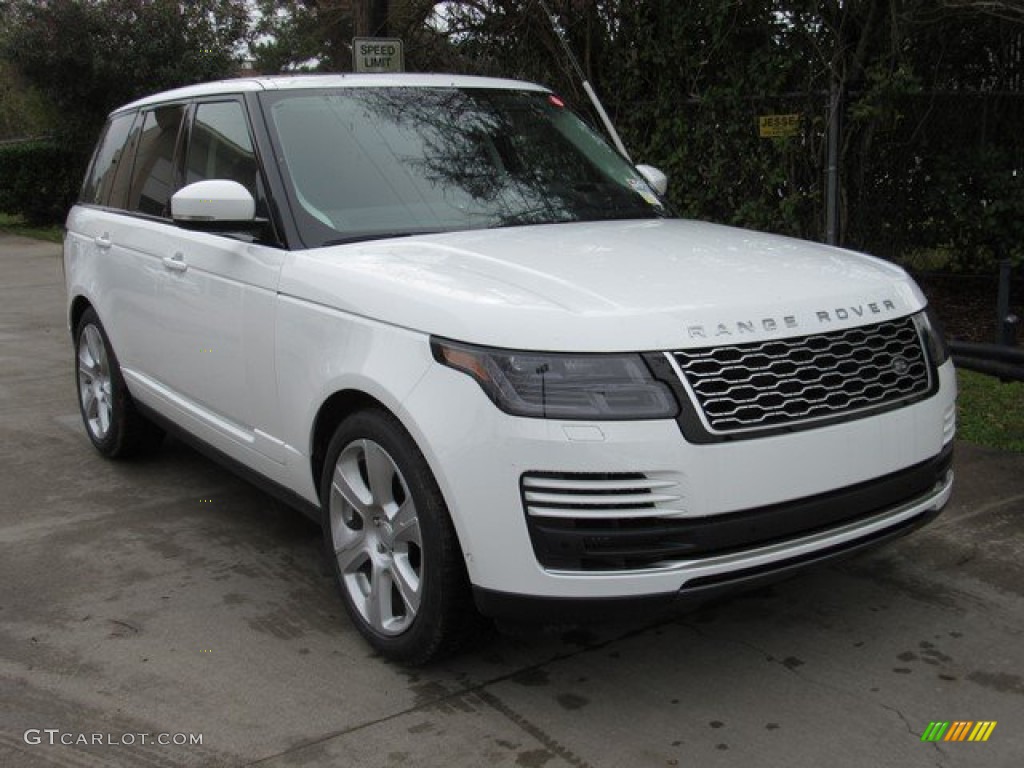 Fuji White 2019 Land Rover Range Rover Supercharged Exterior Photo #132077259