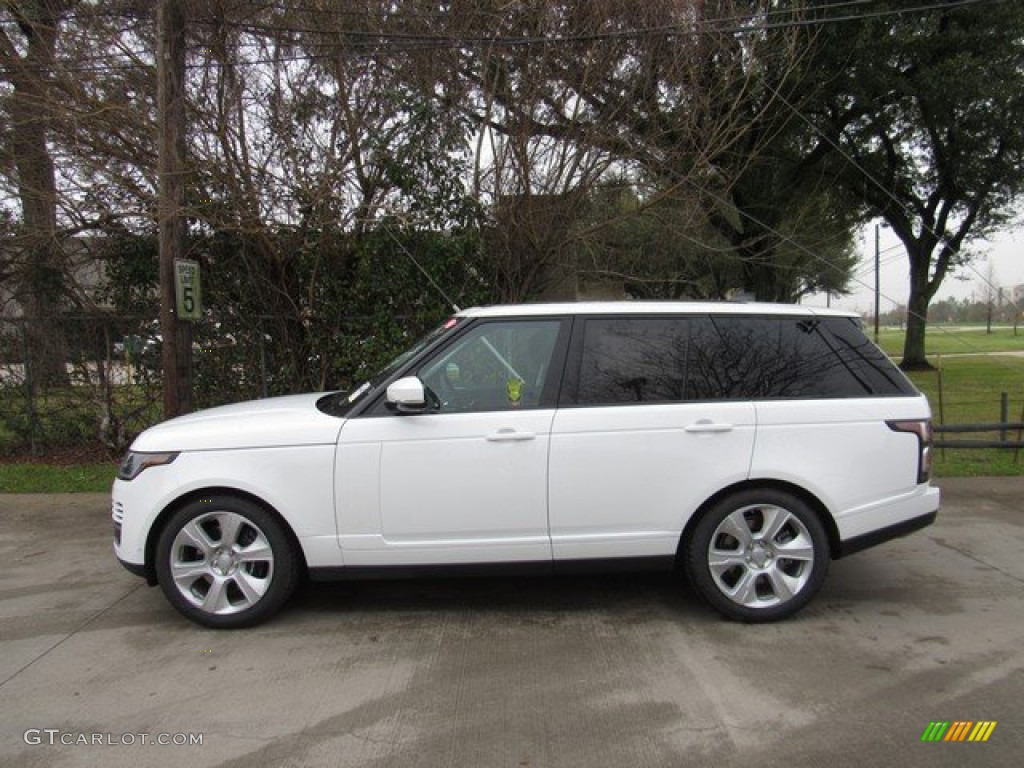 Fuji White 2019 Land Rover Range Rover Supercharged Exterior Photo #132077412