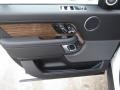 Ebony/Ebony 2019 Land Rover Range Rover Supercharged Door Panel