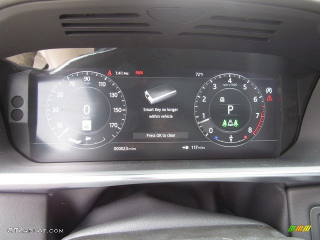 2019 Land Rover Range Rover Supercharged Gauges Photo #132077736