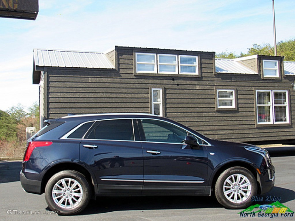 2017 XT5 FWD - Dark Adriatic Blue Metallic / Sahara Beige photo #6