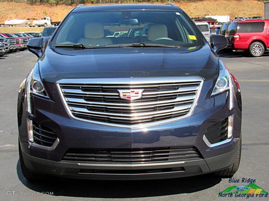 2017 XT5 FWD - Dark Adriatic Blue Metallic / Sahara Beige photo #8