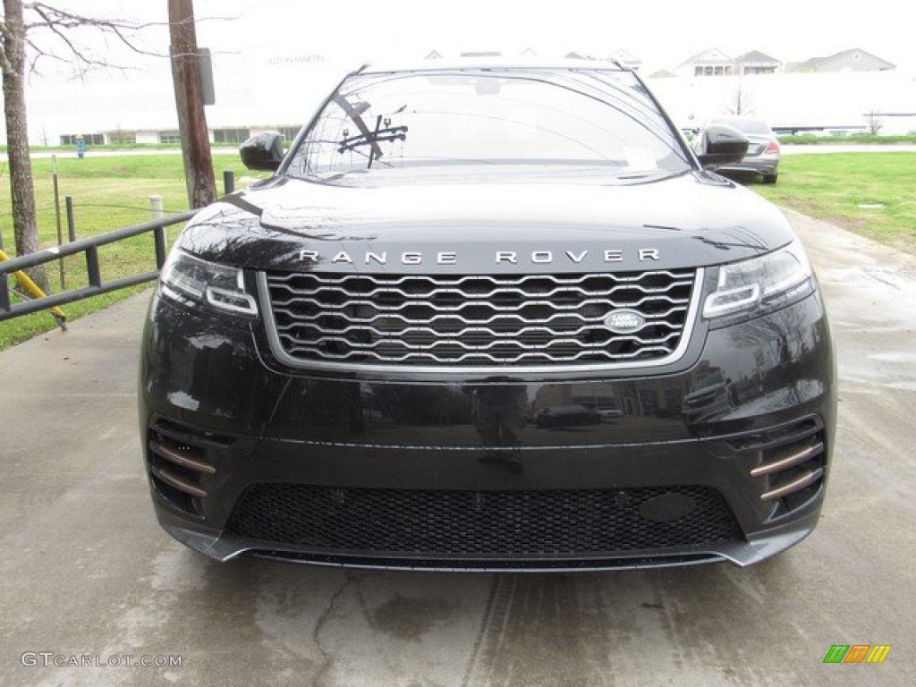 2019 Range Rover Velar R-Dynamic HSE - Santorini Black Metallic / Ebony photo #9
