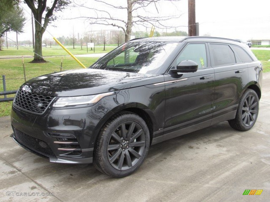 2019 Range Rover Velar R-Dynamic HSE - Santorini Black Metallic / Ebony photo #10