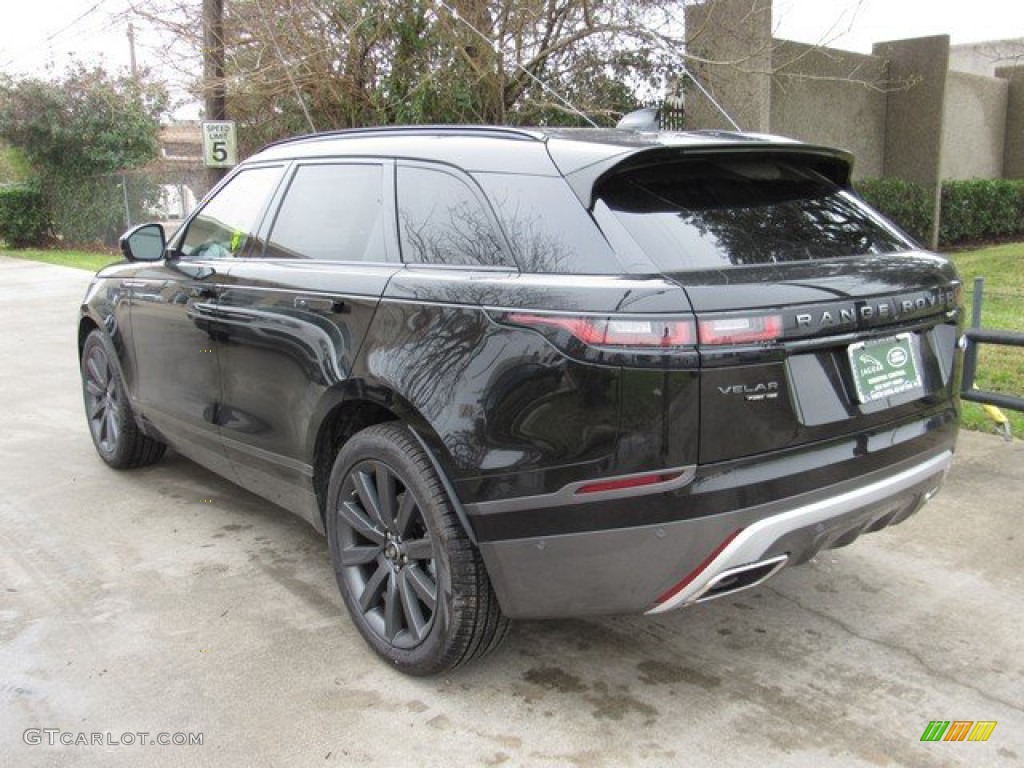 2019 Range Rover Velar R-Dynamic HSE - Santorini Black Metallic / Ebony photo #12