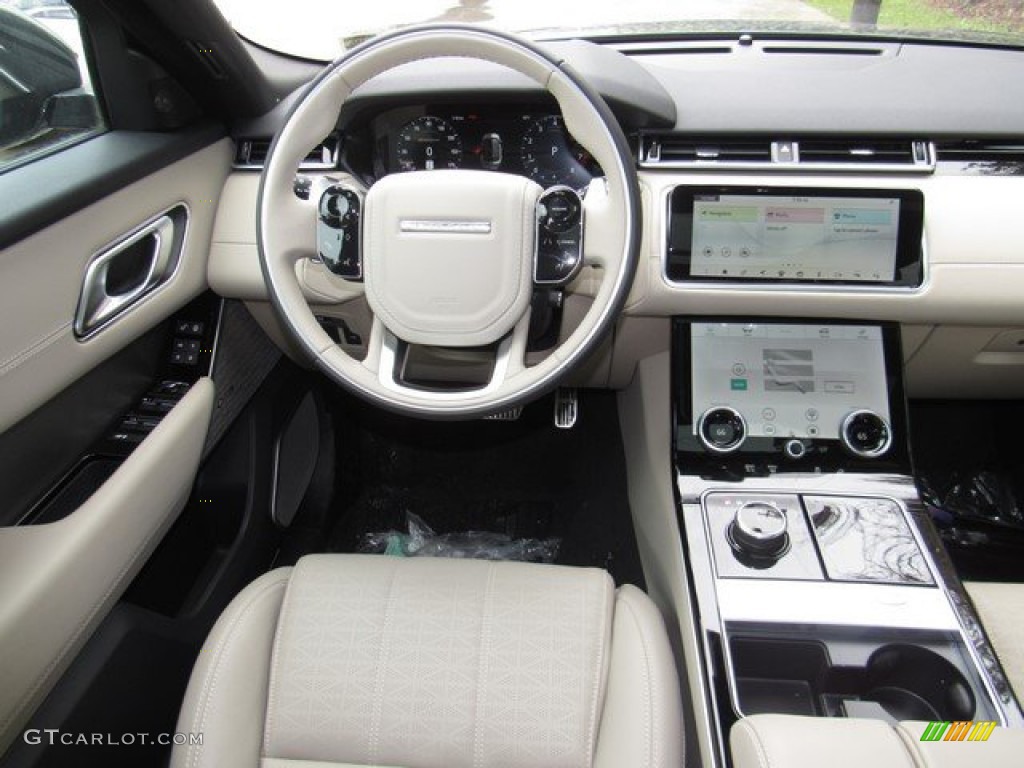 2019 Range Rover Velar R-Dynamic HSE - Santorini Black Metallic / Ebony photo #14