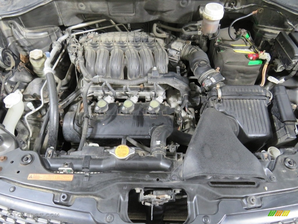 2010 Endeavor LS AWD - Carbon Pearl / Black photo #6