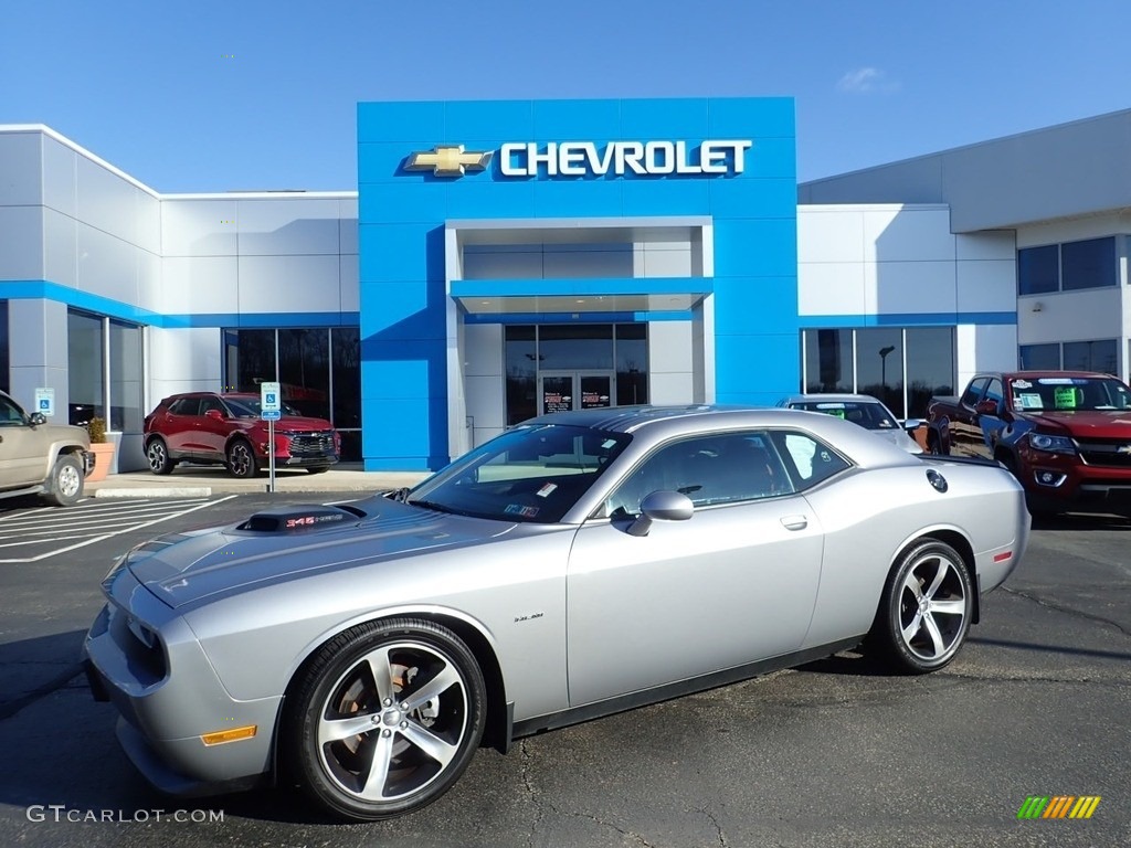 Billet Silver Metallic Dodge Challenger