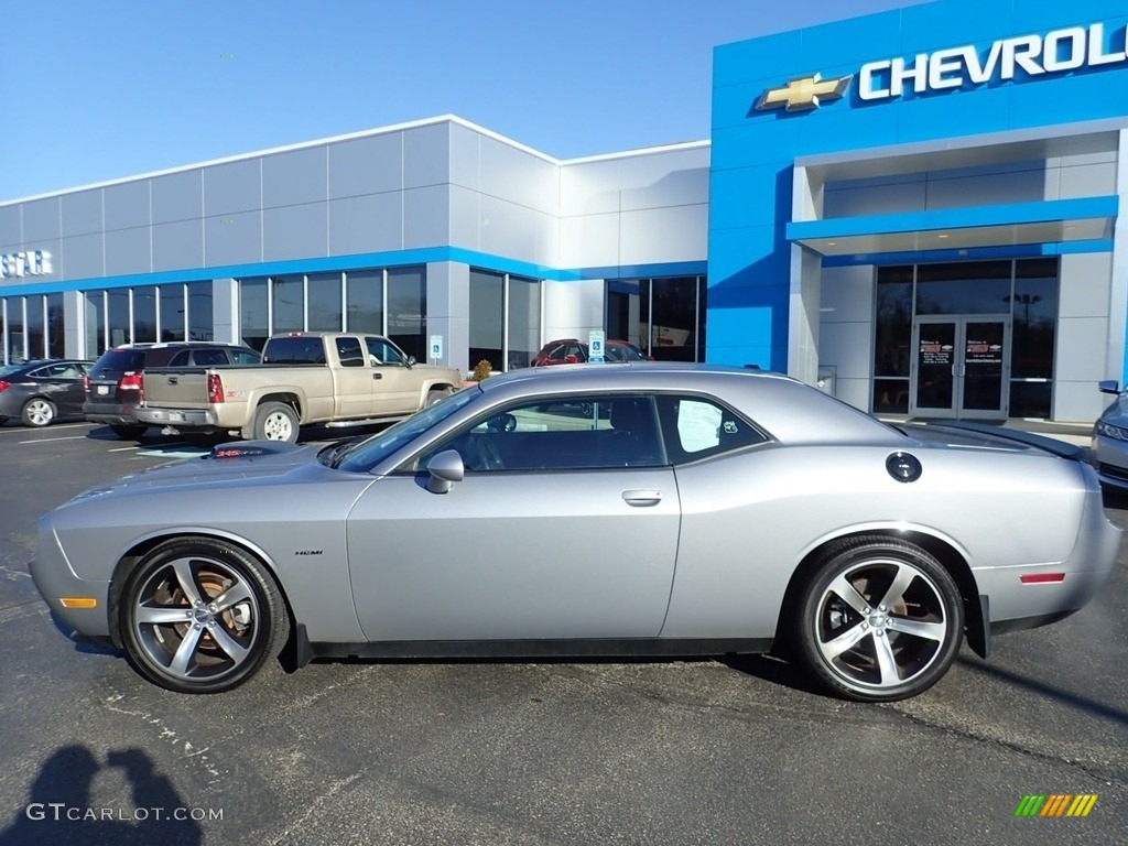 2014 Challenger R/T Shaker Package - Billet Silver Metallic / Dark Slate Gray/Radar Red photo #4