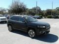 2019 Diamond Black Crystal Pearl Jeep Cherokee Overland 4x4  photo #7