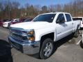 Summit White - Silverado 2500HD Work Truck Crew Cab 4WD Photo No. 1