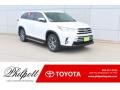 2019 Blizzard Pearl White Toyota Highlander XLE  photo #1