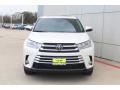 2019 Blizzard Pearl White Toyota Highlander XLE  photo #3